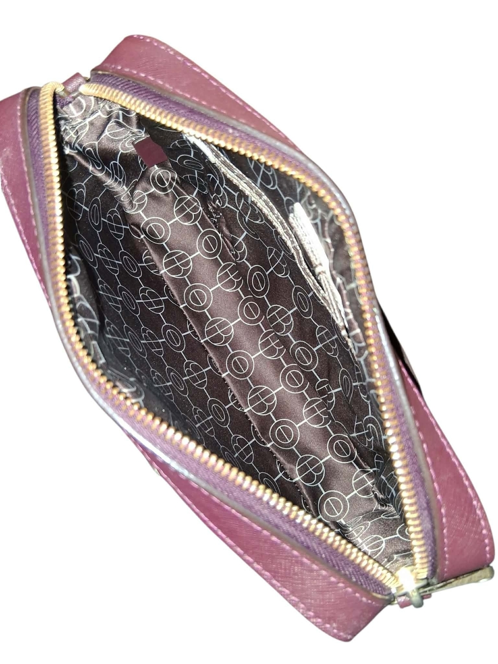 Henri Bendel West 57th Saffiano Leather Crossbody Bag - Picture 9 of 10